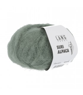 LANG YARNS   Suri Alpaca VERT SAUGE