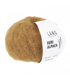 LANG YARNS   Suri Alpaca MOUTARDE