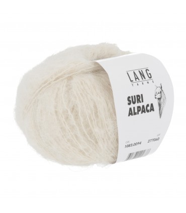 LANG YARNS   Suri Alpaca ECRU
