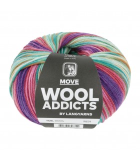 WOOL ADDICT : Move -0004- Vert Rose