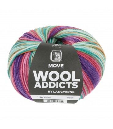 WOOL ADDICT : Move -0004- Vert Rose