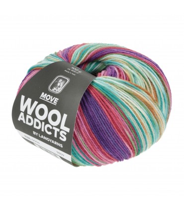 WOOL ADDICT : Move -0004- Vert Rose