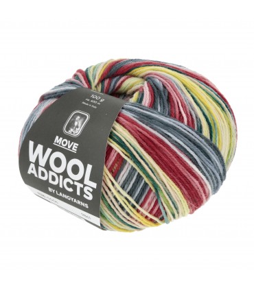 WOOL ADDICT : Move -0006- JAUNE GRIS