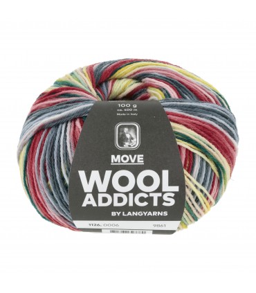 WOOL ADDICT : Move -0006- JAUNE GRIS