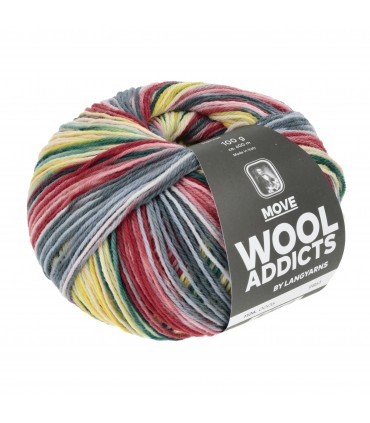 WOOL ADDICT : Move -0006- JAUNE GRIS