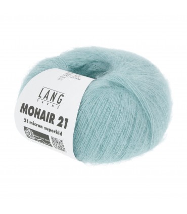 LANG YARNS : Mohair 21 -0072- MENTHE