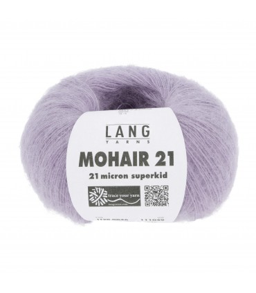 LANG YARNS : Mohair 21 -0046 - LILA