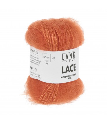 LANG YARNS Lace - ORANGE