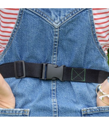 MÉDIAC : BOUCLE ANTI-GLISSE  32mm - NOIR