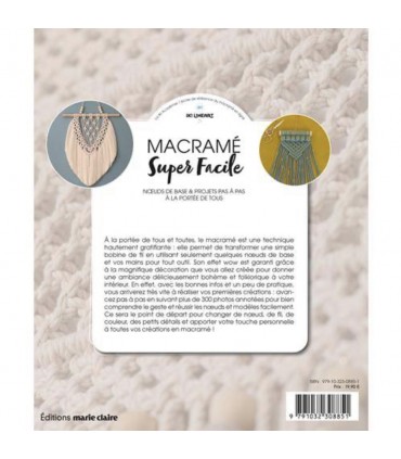 Macramé Super Facile - Noeuds de base & projets pas à pas