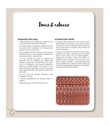 Macramé Super Facile - Noeuds de base & projets pas à pas