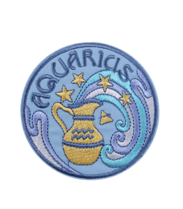 Thermocollant Signe du Zodiaque - AQUARIUS (VERSEAU)
