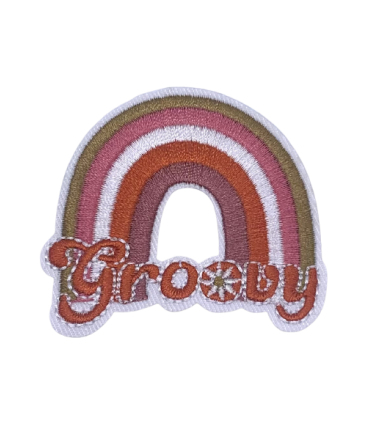 Thermocollant - Arc en ciel Groovy