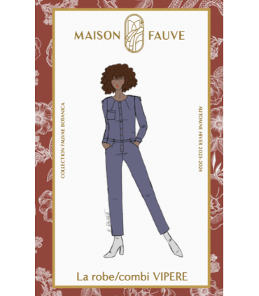 MAISON FAUVE : robe/combi vipère
