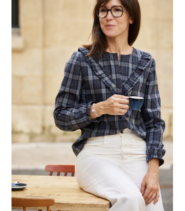 ATELIER SCÄMMIT : blouse DIAPASON