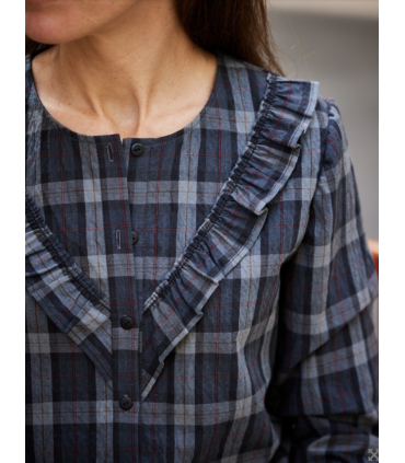 ATELIER SCÄMMIT : blouse DIAPASON