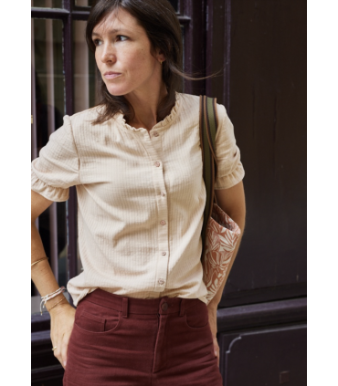 ATELIER SCÄMMIT : blouse DIAPASON