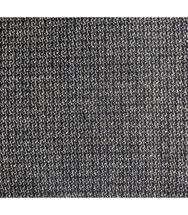 Lainage : bleu marine et blanc x0.8m