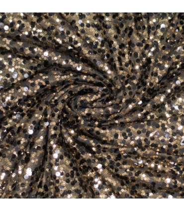 Maille sequin - DORÉ