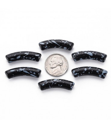 Perles acryliques Tube NOIR SPRAY