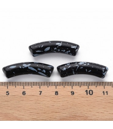 Perles acryliques Tube NOIR SPRAY