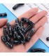 Perles acryliques Tube NOIR SPRAY