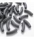 Perles acryliques Tube ANTRACITE