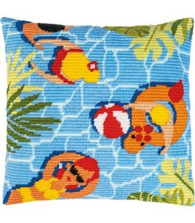 VERVACO : Kit Gobelin coussin - ÉTÉ