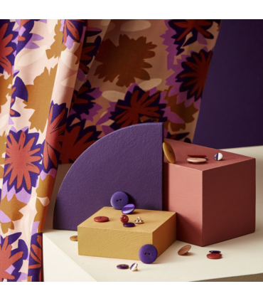 ATELIER BRUNETTE viscose : WATERLILY MARPLE