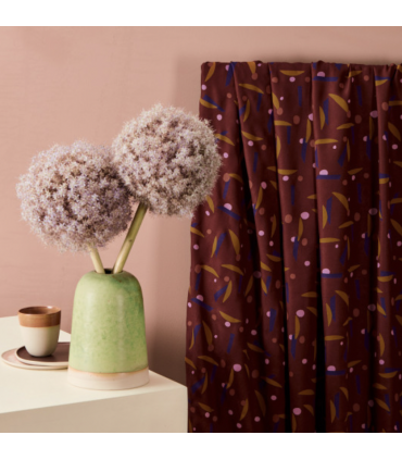 ATELIER BRUNETTE viscose : JAVA RUST