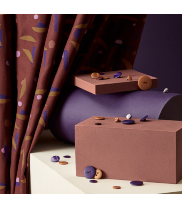 ATELIER BRUNETTE viscose : JAVA RUST