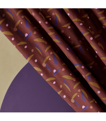 ATELIER BRUNETTE viscose : JAVA RUST