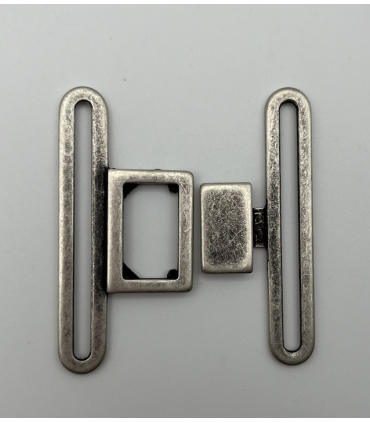 Boucle de ceinture Argent 30mm