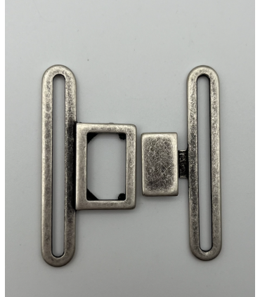 Boucle de ceinture Argent 50mm