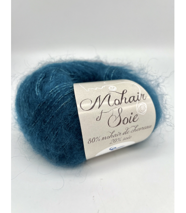 MOHAIR des FERMES de FRANCE COL VERT