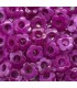 PENDENTIF EN ACÉTATE FLEUR 15MM - VIOLET