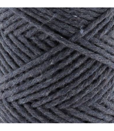 HOOOKED Fil éco barbante MILANO - GRIS ANTHRACITE