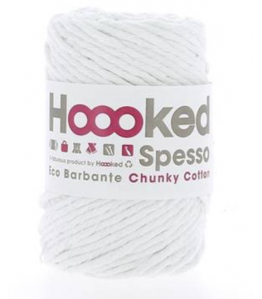 HOOOKED Fil éco barbante CHUNKY - BLANC