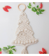 HOOOKED : KIT SAPIN DE NOEL EN MACRAME - ÉCRU