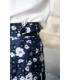 ÉGLANTINE ET ZOÉ : Sergé de Viscose CARLOTA Bleu Atlantique