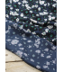 ÉGLANTINE ET ZOÉ : Sergé de Viscose CARLOTA Bleu Atlantique