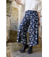 ÉGLANTINE ET ZOÉ : Sergé de Viscose CARLOTA Bleu Atlantique