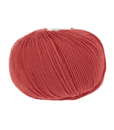 LANG YARNS MERINO 200 BEBE Rouge