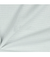 Voile de coton Structuré - BLANC à carreaux