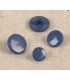 Bouton bonbon sur pied 12mm - Bleu Denim