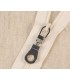 Tirette pour fermeture à glissière - ARGENT