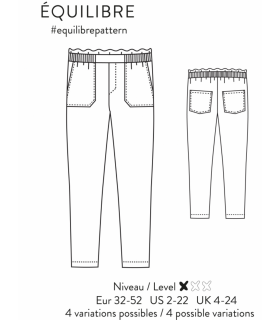 ATELIER SCÄMMIT Pantalon : ÉQUILIBRE