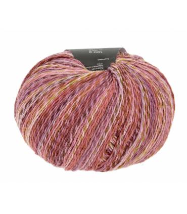 WOOL ADDICTS : Footprints - ROSE JAUNE