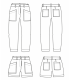 IKATEE : pantalon et short BERLIN
