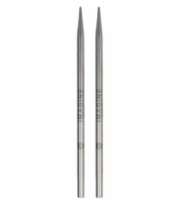 Knit Pro - Métal - Pointes d'aiguilles 10cm - Câble 40cm - n°3,25